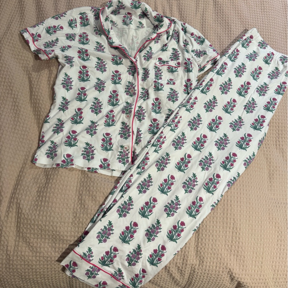 Roller Rabbit Wild Rose Fiora Pajamas